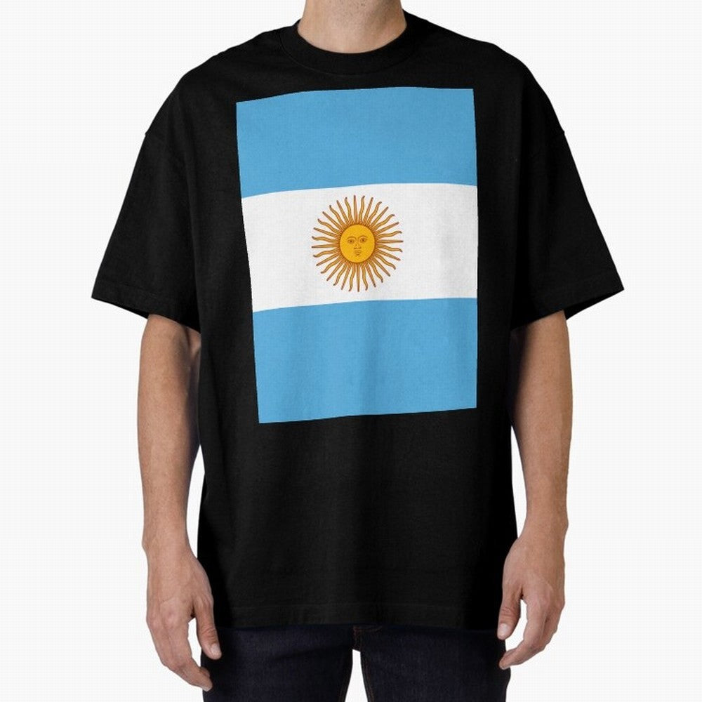 Argentina Oversized T-Shirt Turn Every Weekend Toward the FIFA World Cup 2026 USA Canada Mexico Journey through Haaland and Mbappe Highlights, Argentina and Brazil Pride, Soccer Culture, Superstar Moments, National Team Dreams and Competitive Fire;