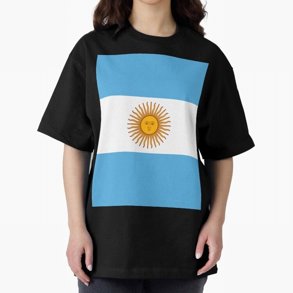 Argentina Oversized T-Shirt Turn Every Weekend Toward the FIFA World Cup 2026 USA Canada Mexico Journey through Haaland and Mbappe Highlights, Argentina and Brazil Pride, Soccer Culture, Superstar Moments, National Team Dreams and Competitive Fire;