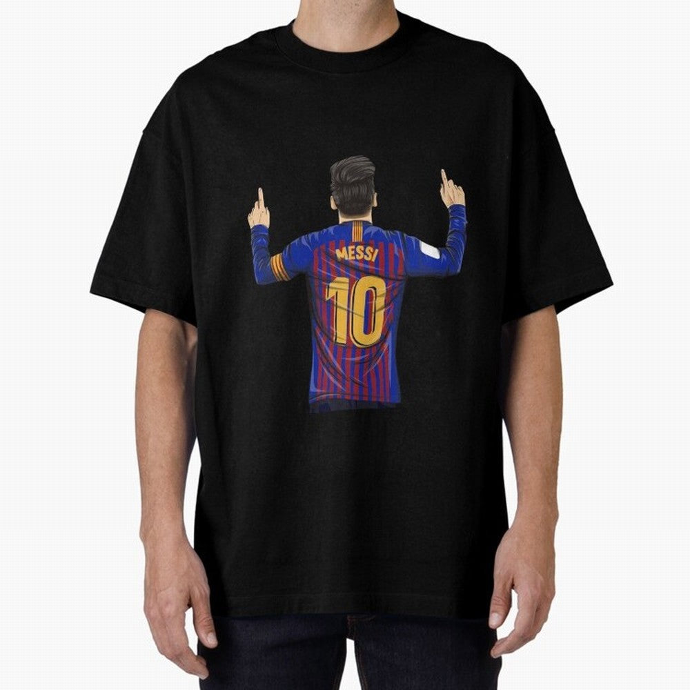 Lionel Messi Barcelona's Version Classic T-Shirt Discover Match Day Hype around FIFA World Cup 2026, Messi, Brazil, Portugal and Argentina, Fan Favorite Moments, National Team Passion, Big Match Drama and Soccer History; Perfect for Fans,