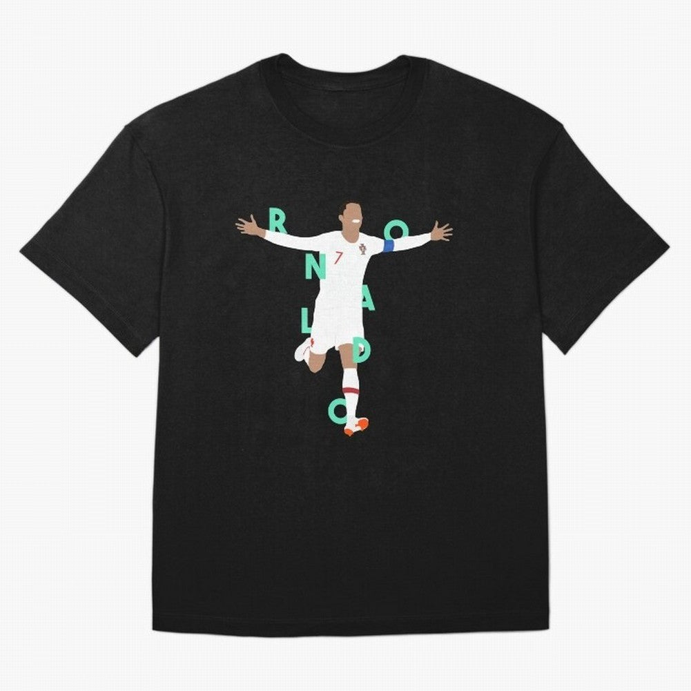 Ronaldo (Mint Green) Oversized T-Shirt Feel the Roar of FIFA World Cup 2026 USA Canada Mexico Spirit, Connected to England, France and Netherlands, Cristiano Ronaldo, Match Day Excitement, Supporter Culture, Golden Goals and Global Football
