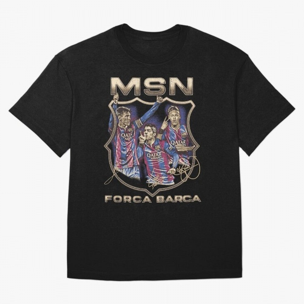MSN of Barcelona Classic T-Shirt Join the Global Buzz around the FIFA World Cup 2026 USA Canada Mexico Journey through CR7 and Messi Highlights, Brazil Pride, Football Passion, Legendary Performances, Festival Vibes and Supporter Community; Ideal