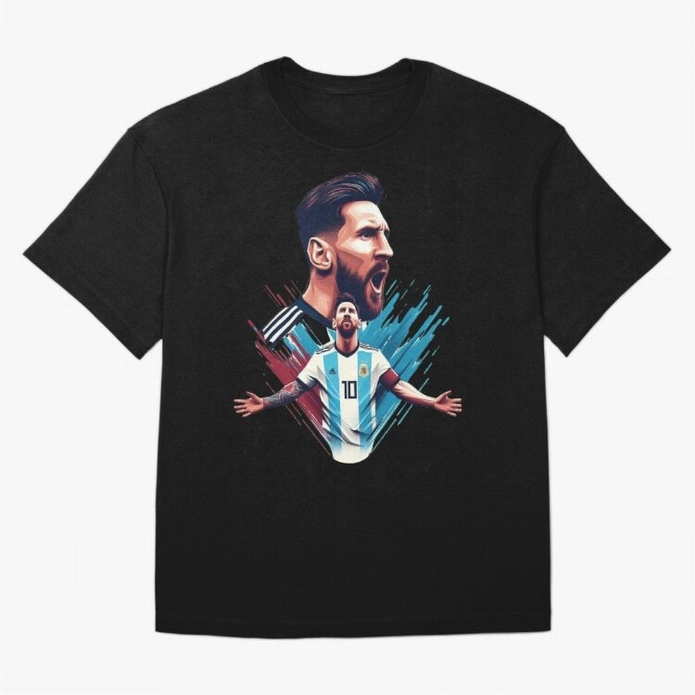 Lionel Messi Classic T-Shirt Celebrate Global Passion for FIFA World Cup 2026 USA Canada Mexico for Fans of Neymar and Spain and Netherlands, Bringing Match Day Excitement, Supporter Culture, Golden Goals and Global Football Passion; Ideal for