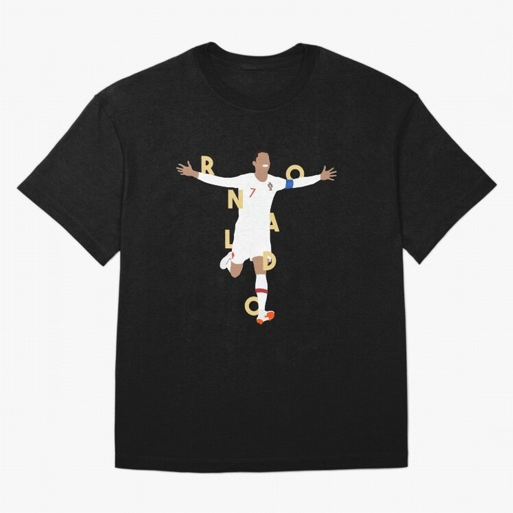 Ronaldo (Gold) Classic T-Shirt Relive Legendary Nights from FIFA World Cup 2026 USA Canada Mexico Built around Mbappe and Neymar, France Energy, Game Day Rituals, Football Legends, Country Pride and the Road to the Final; Perfect for Fans,