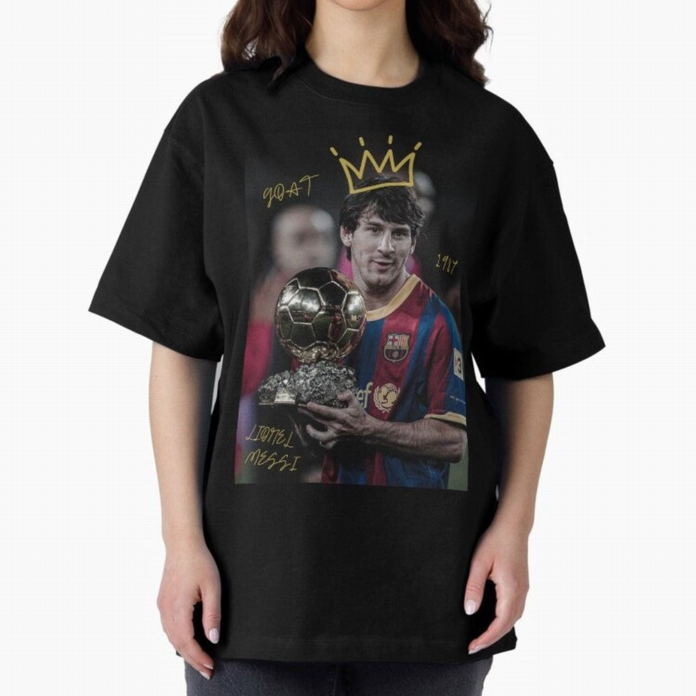 Lionel Messi - GOAT Classic T-Shirt Showcase the FIFA World Cup 2026 Group Stage Journey through Cristiano Ronaldo Highlights, England Pride, Soccer Culture, Superstar Moments, National Team Dreams and Competitive Fire; Ideal for Football Dads,