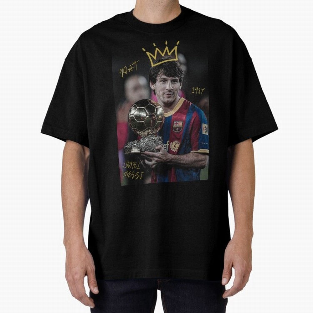 Lionel Messi - GOAT Classic T-Shirt Showcase the FIFA World Cup 2026 Group Stage Journey through Cristiano Ronaldo Highlights, England Pride, Soccer Culture, Superstar Moments, National Team Dreams and Competitive Fire; Ideal for Football Dads,