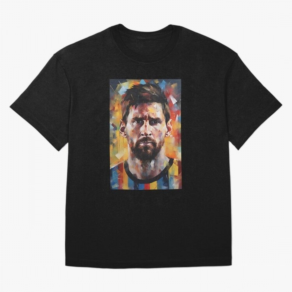 Lionel Messi Oversized T-Shirt Celebrate Supporters United by FIFA World Cup 2026 for Fans of Mbappe and Neymar and France and Portugal, Bringing Football Festival Excitement, Trophy Ambitions, Country Rivalries and Star Player Buzz; Ideal for