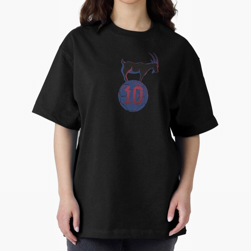 Messi 10 GOAT (Blue Soccer Ball FCB Futbol) Classic T-Shirt Honor the Football Icons of FIFA World Cup 2026 Group Stage for Fans of Messi, Neymar and Mbappe and Germany, Bringing Fan Favorite Moments, National Team Passion, Big Match Drama and
