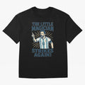Messi - The Magician Oversized T-Shirt Remember Iconic Moments from FIFA World Cup 2026 Group Stage Driven by CR7 and Messi, France and Portugal Energy, Global Supporter Spirit, Legendary Goals, National Colors and Tournament Celebration; Ideal for
