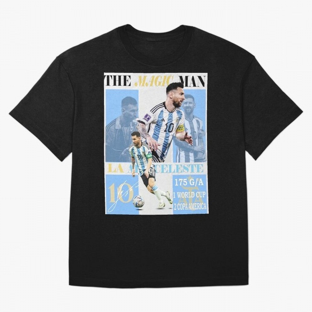 Lionel Messi Argentina World Cup 2022 Champion Victory Poster Oversized T-Shirt Bring Supporter Culture to FIFA World Cup 2026 USA Canada Mexico Spirit, Made for Netherlands, Messi, Stadium Chants, National Pride, Trophy Dreams and Unforgettable