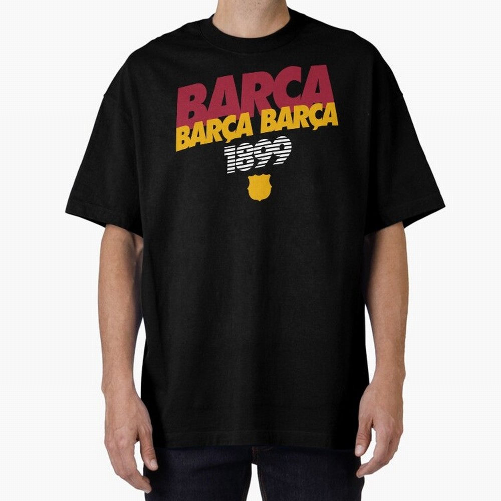 Barca Barca Barca Classic T-Shirt Represent Football Lovers during FIFA World Cup 2026 USA Canada Mexico for Fans of Haaland and Brazil, Bringing Global Supporter Spirit, Legendary Goals, National Colors and Tournament Celebration; Great for