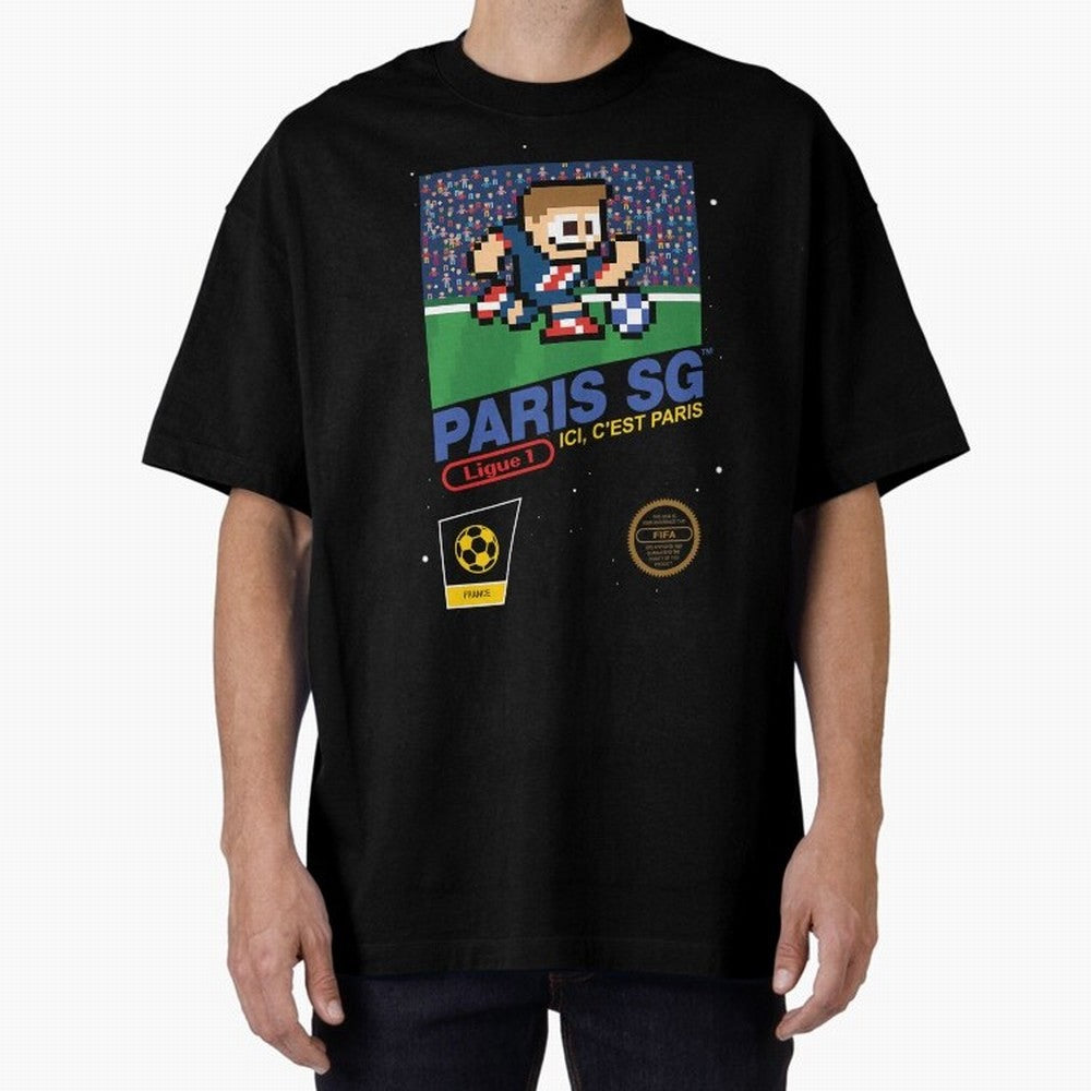 Paris SG v2 8bit Football Essential T-Shirt Remember FIFA World Cup 2026 USA Canada Mexico for Fans of Cristiano Ronaldo, Haaland and CR7 and Portugal, Spain and Germany, Bringing Champion Mindset, Group Stage Buzz, Knockout Tension and Passionate