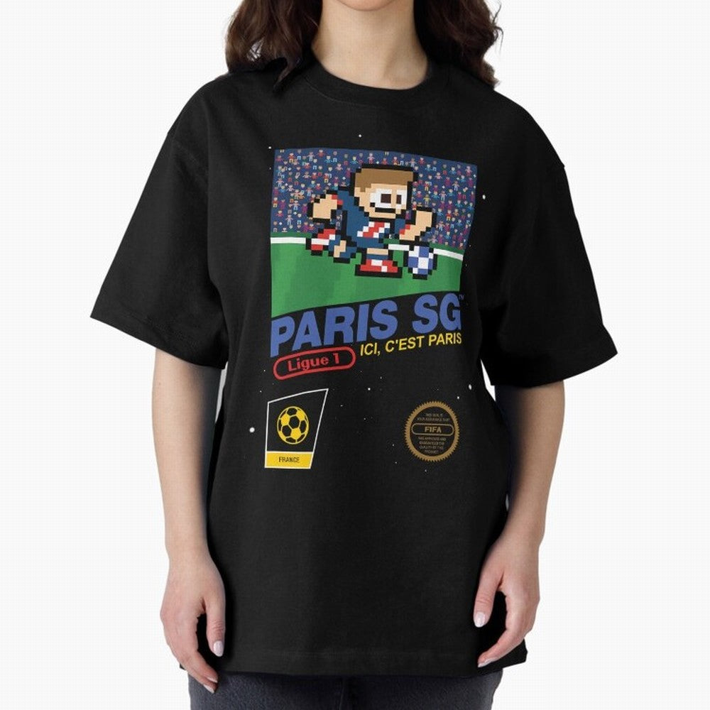 Paris SG v2 8bit Football Essential T-Shirt Remember FIFA World Cup 2026 USA Canada Mexico for Fans of Cristiano Ronaldo, Haaland and CR7 and Portugal, Spain and Germany, Bringing Champion Mindset, Group Stage Buzz, Knockout Tension and Passionate