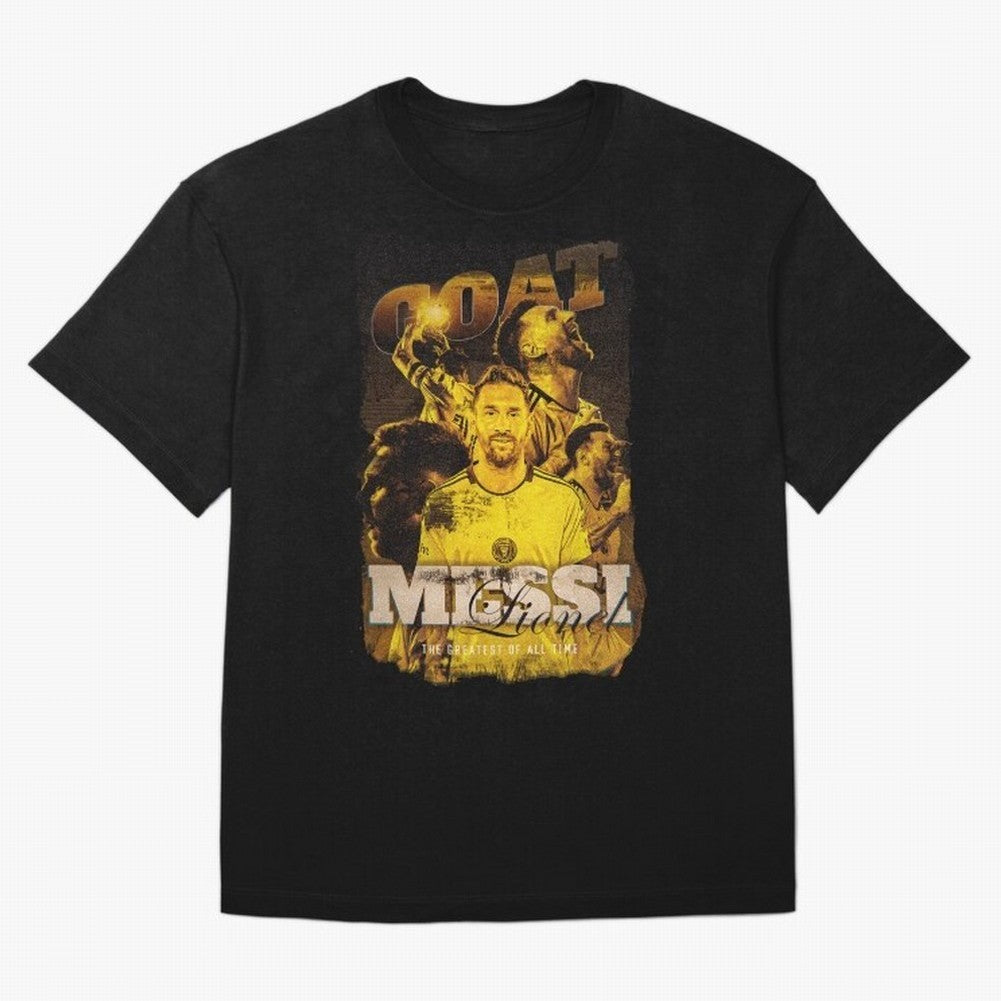Messi The GOAT Oversized T-Shirt Support Your Favorite Stars during Match Day Hype around FIFA World Cup 2026 Group Stage, Messi, France and Portugal, Champion Mindset, Group Stage Buzz, Knockout Tension and Passionate Fan Culture; Ideal for Fans