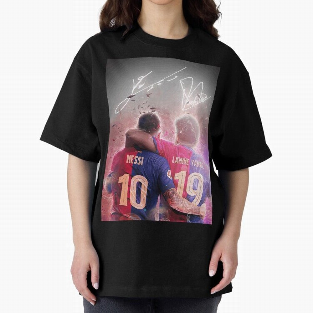 Messi The GOAT Oversized T-Shirt Show Your Love for FIFA World Cup 2026 for Fans of Mbappe and France, Bringing Match Day Excitement, Supporter Culture, Golden Goals and Global Football Passion; Created for Match Day Parties, Soccer Gifts, Fan