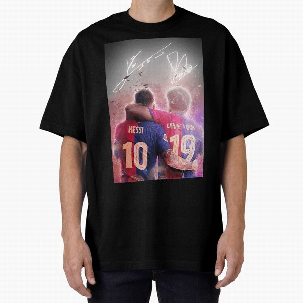 Messi The GOAT Oversized T-Shirt Show Your Love for FIFA World Cup 2026 for Fans of Mbappe and France, Bringing Match Day Excitement, Supporter Culture, Golden Goals and Global Football Passion; Created for Match Day Parties, Soccer Gifts, Fan