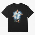 Messi Football Legend Pride Classic T-Shirt Celebrate FIFA World Cup 2026 USA Canada Mexico for Fans of Messi and Cristiano Ronaldo and Argentina and Brazil, Bringing Football Passion, Legendary Performances, Festival Vibes and Supporter Community;