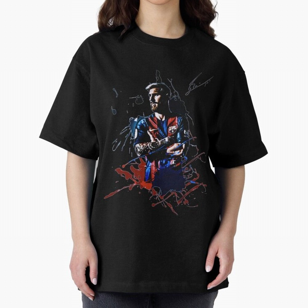 Lionel Messi Design with Signature Classic T-Shirt Fuel Global Football Passion for FIFA World Cup 2026, Centered on Haaland, England, France and Netherlands, Tournament Hype, Historic Matchups, Family Viewing Parties and Global Sports Pride; Great