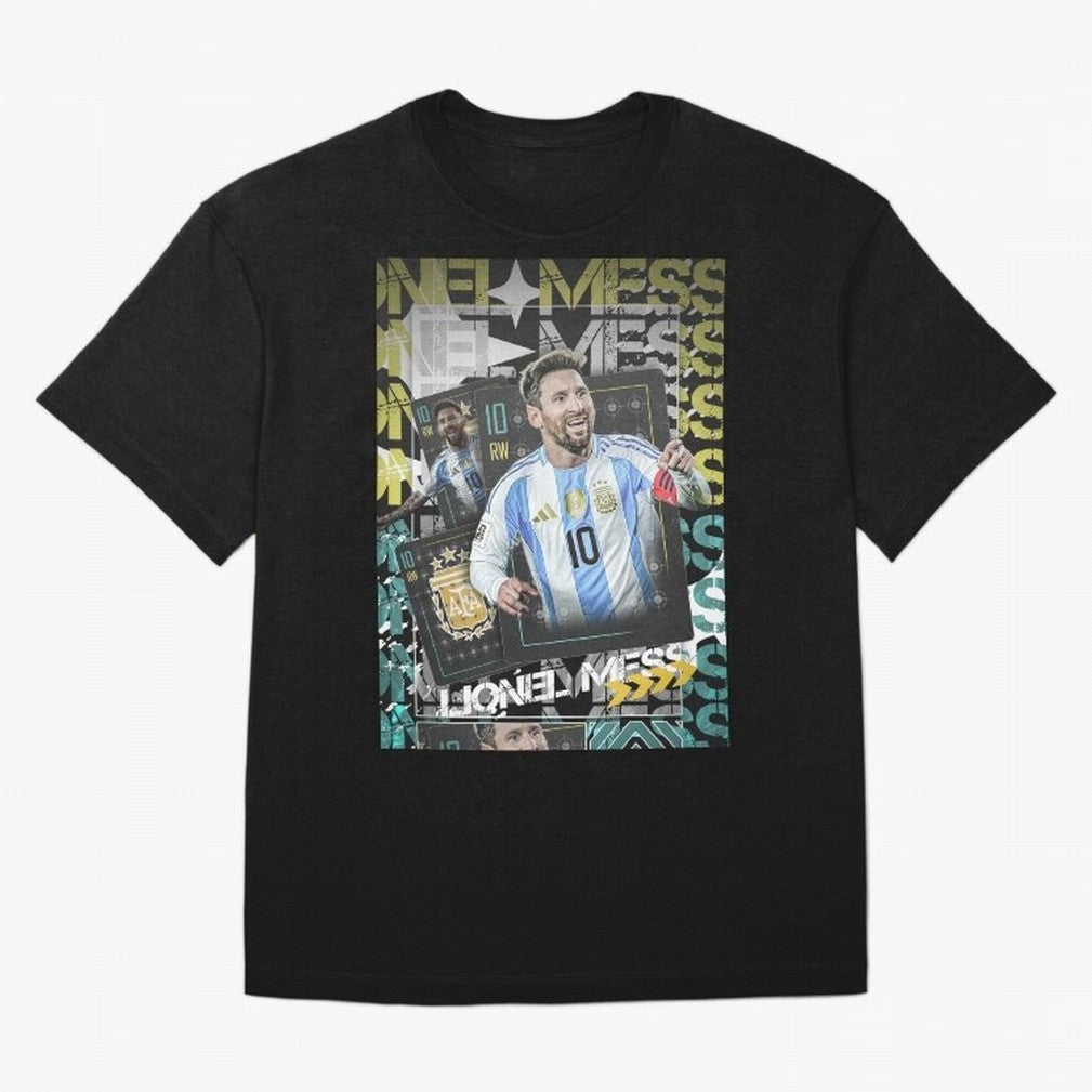 Lionel Messi Argentina Maestro Trading Card Cinematic Poster Classic T-Shirt Capture FIFA World Cup 2026 USA Canada Mexico Spirit, Filled with France and Portugal, Messi and Cristiano Ronaldo, Fan Favorite Moments, National Team Passion, Big Match