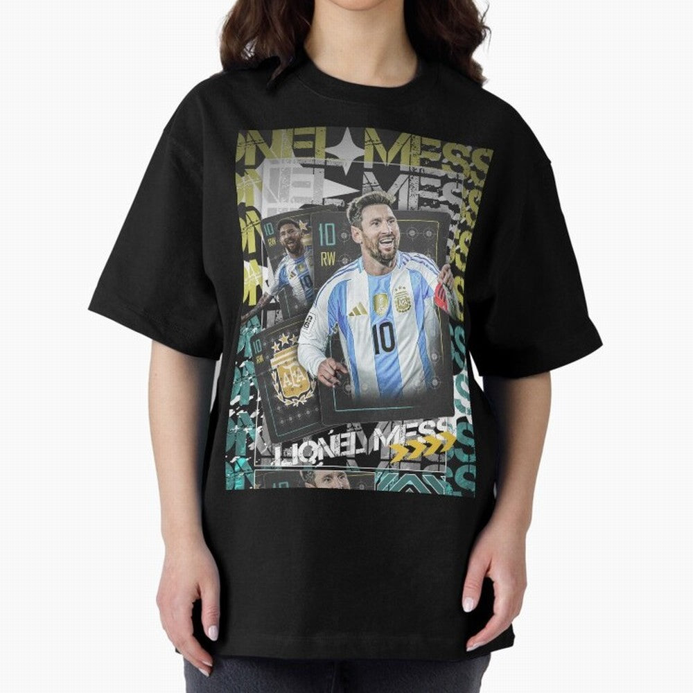 Lionel Messi Argentina Maestro Trading Card Cinematic Poster Classic T-Shirt Capture FIFA World Cup 2026 USA Canada Mexico Spirit, Filled with France and Portugal, Messi and Cristiano Ronaldo, Fan Favorite Moments, National Team Passion, Big Match