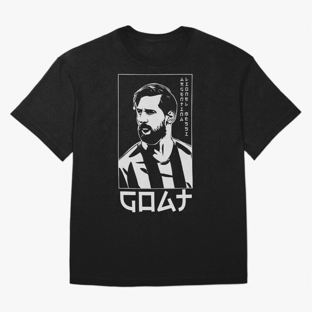 Lionel Messi Japanese Style Portrait art illustration Classic T-Shirt Discover Global Football Passion for FIFA World Cup 2026, Inspired by Mbappe, Portugal, Classic Soccer Heritage, Championship Pressure, Fan Loyalty and International Pride; Made