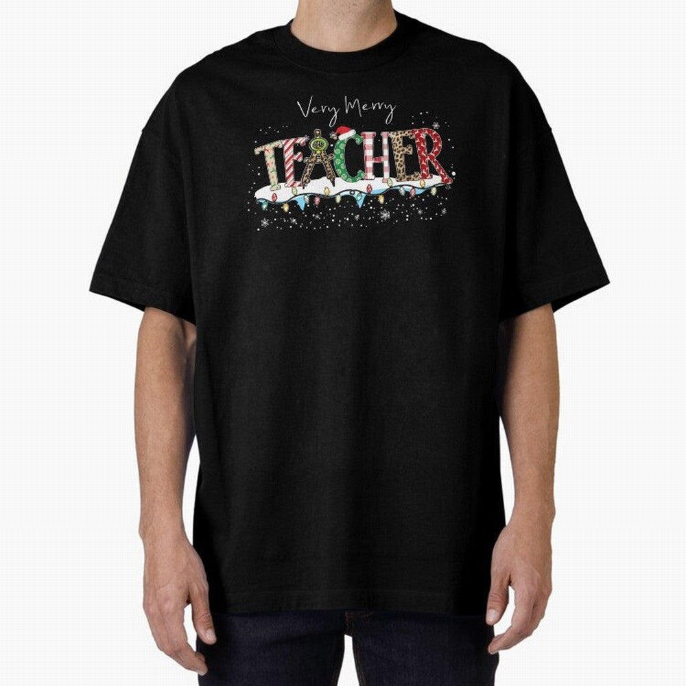Christmas Teacher Tee, Teacher Holiday Classic T-Shirt Enjoy the Biggest Football Party of Global Football Passion for FIFA World Cup 2026 USA Canada Mexico, Filled with Messi, Neymar and Mbappe, Germany, Vintage Soccer Flavor, Modern Football