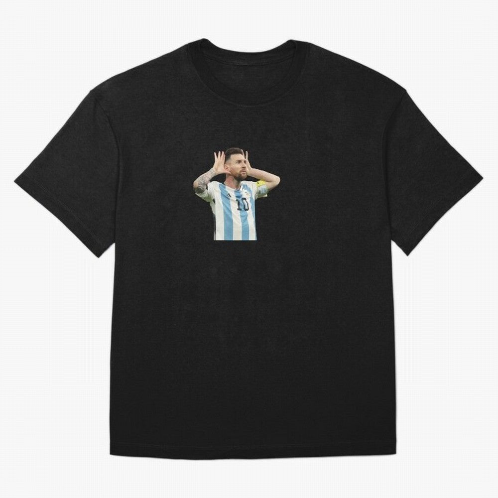 Lionel Messi Argentina Celebration Sticker Oversized T-Shirt Keep Football History Alive during FIFA World Cup 2026 Group Stage Spirit, Featuring England, France and Netherlands, Messi, CR7 and Mbappe, Champion Mindset, Group Stage Buzz, Knockout