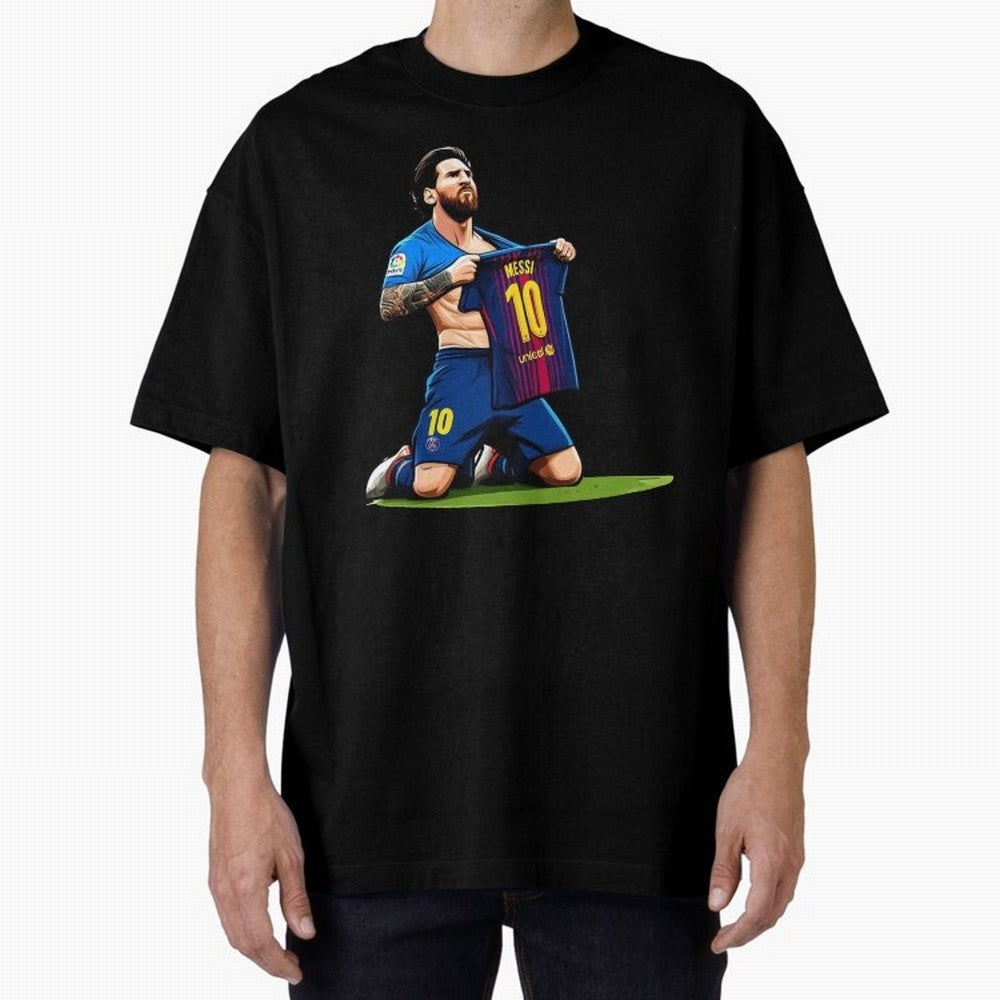 Lionel Messi's Barcelona T-Shirt 10 Classic T-Shirt Cheer through Every Moment of the FIFA World Cup 2026 Journey through Haaland and Mbappe Highlights, England and Germany Pride, Vintage Soccer Flavor, Modern Football Stars, National Flags and
