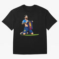Lionel Messi's Barcelona T-Shirt 10 Classic T-Shirt Cheer through Every Moment of the FIFA World Cup 2026 Journey through Haaland and Mbappe Highlights, England and Germany Pride, Vintage Soccer Flavor, Modern Football Stars, National Flags and