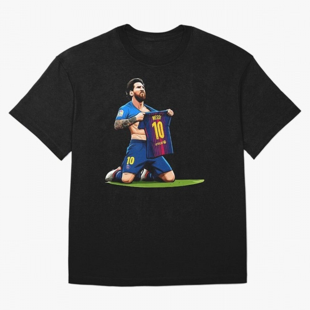Lionel Messi's Barcelona T-Shirt 10 Classic T-Shirt Cheer through Every Moment of the FIFA World Cup 2026 Journey through Haaland and Mbappe Highlights, England and Germany Pride, Vintage Soccer Flavor, Modern Football Stars, National Flags and