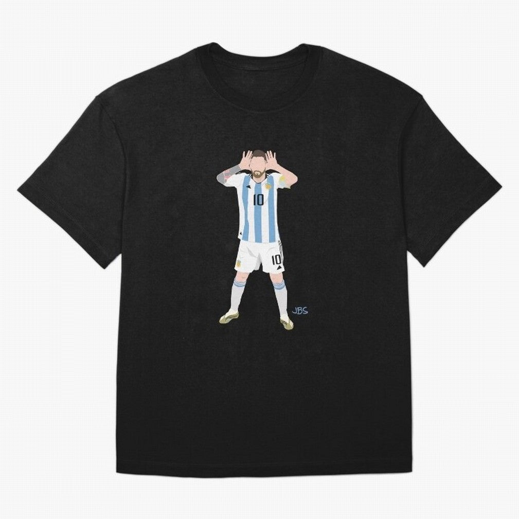 Lionel Messi celebrates against the Netherlands Classic T-Shirt Bring Supporter Culture to FIFA World Cup 2026 USA Canada Mexico for Fans of Neymar and Spain, Bringing Football History, Final Match Energy, Crowd Noise and Once in a Lifetime