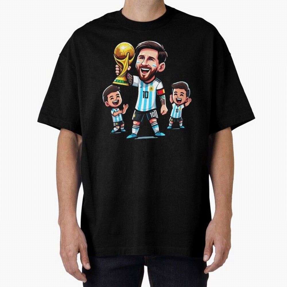 Lionel Messi is a World Cup winner Classic T-Shirt Show Love for Legendary Goals in FIFA World Cup 2026 Featuring Cristiano Ronaldo, Argentina Energy, Championship Spirit, Famous Goals, Roaring Crowds and International Football Unity; Perfect for