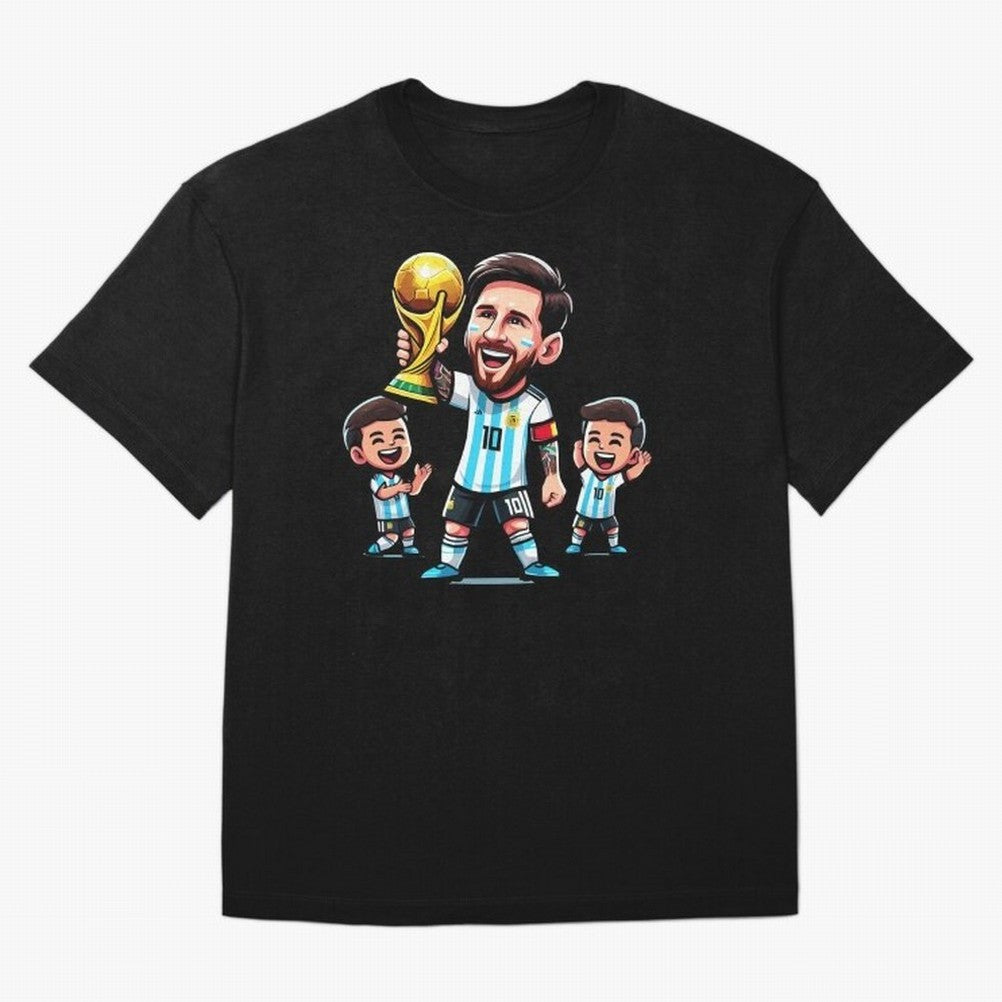 Lionel Messi is a World Cup winner Classic T-Shirt Show Love for Legendary Goals in FIFA World Cup 2026 Featuring Cristiano Ronaldo, Argentina Energy, Championship Spirit, Famous Goals, Roaring Crowds and International Football Unity; Perfect for