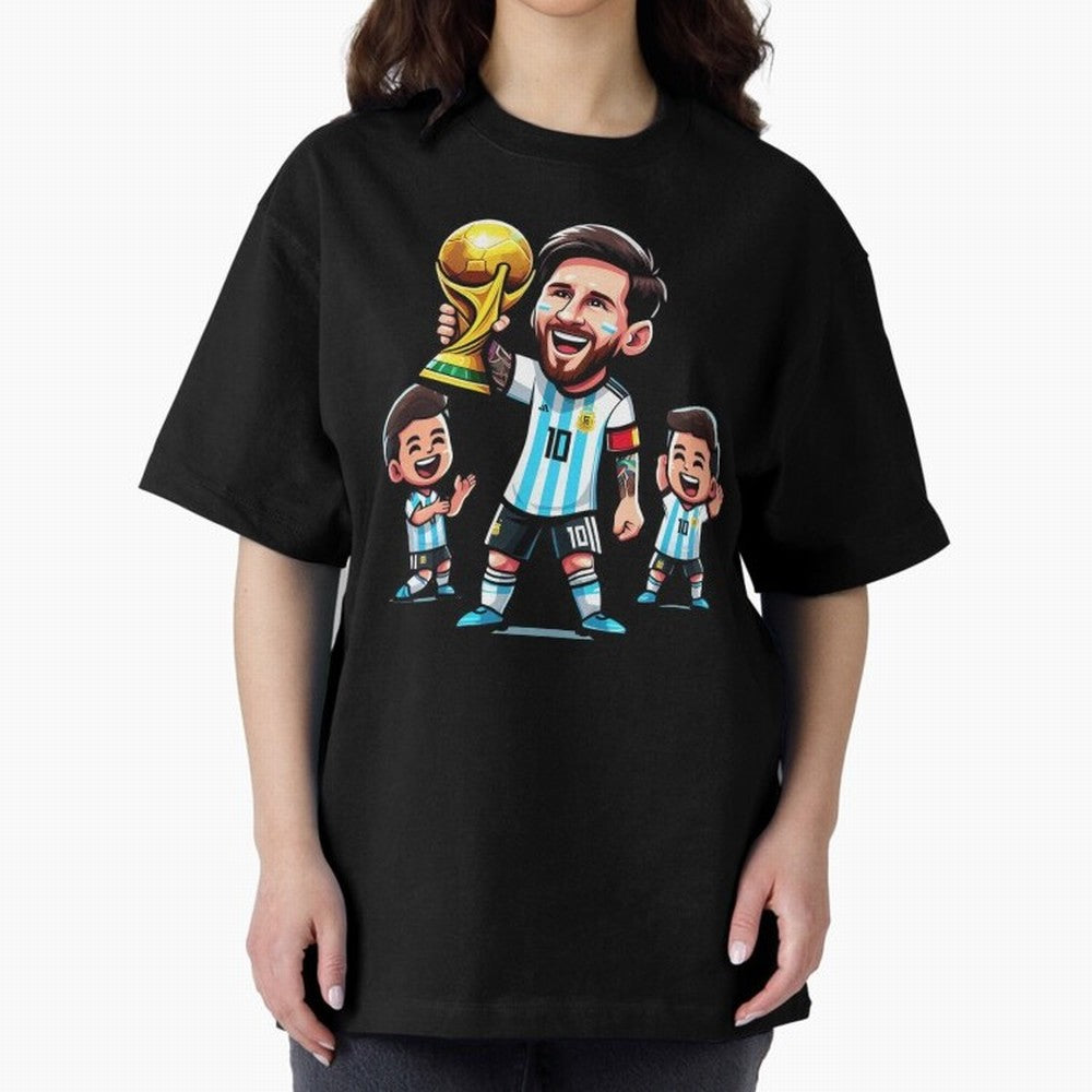 Lionel Messi is a World Cup winner Classic T-Shirt Show Love for Legendary Goals in FIFA World Cup 2026 Featuring Cristiano Ronaldo, Argentina Energy, Championship Spirit, Famous Goals, Roaring Crowds and International Football Unity; Perfect for