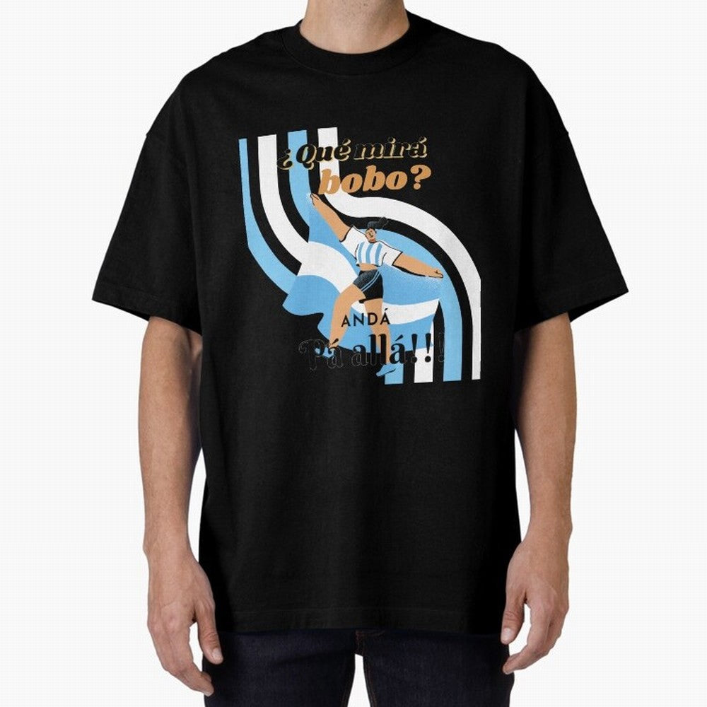 Vintage Messi Argentina Que Mira Classic T-Shirt Celebrate Classic Football Spirit in FIFA World Cup 2026 for Fans of CR7 and Messi and England and Germany, Bringing Football History, Final Match Energy, Crowd Noise and Once in a Lifetime Moments;