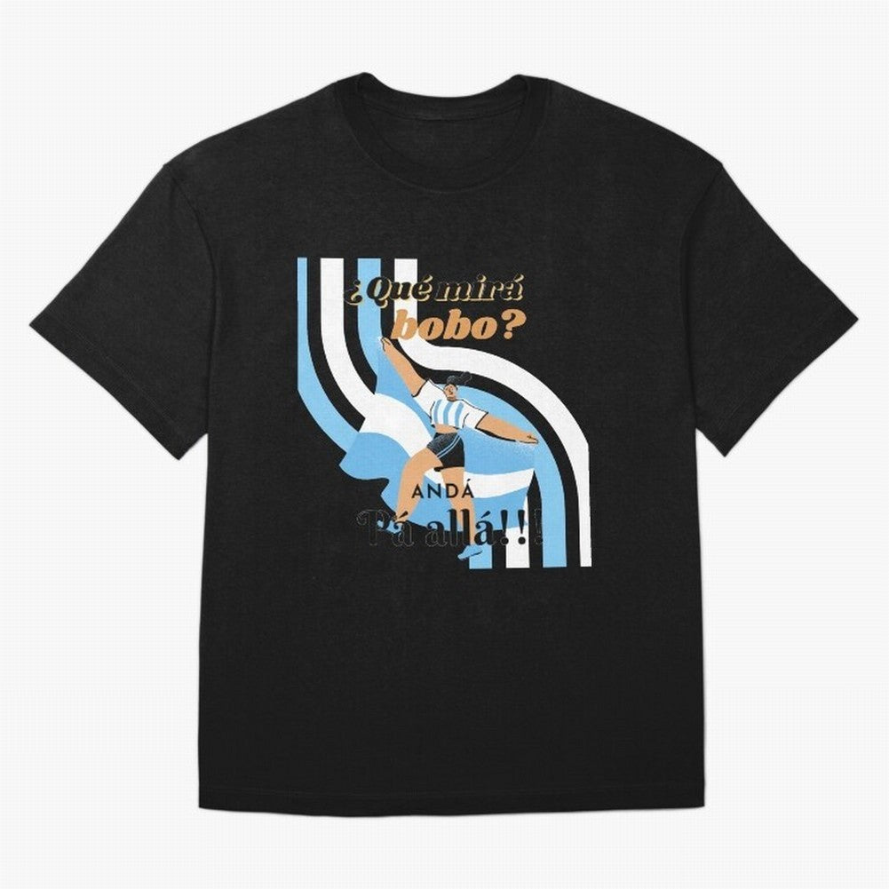Vintage Messi Argentina Que Mira Classic T-Shirt Celebrate Classic Football Spirit in FIFA World Cup 2026 for Fans of CR7 and Messi and England and Germany, Bringing Football History, Final Match Energy, Crowd Noise and Once in a Lifetime Moments;