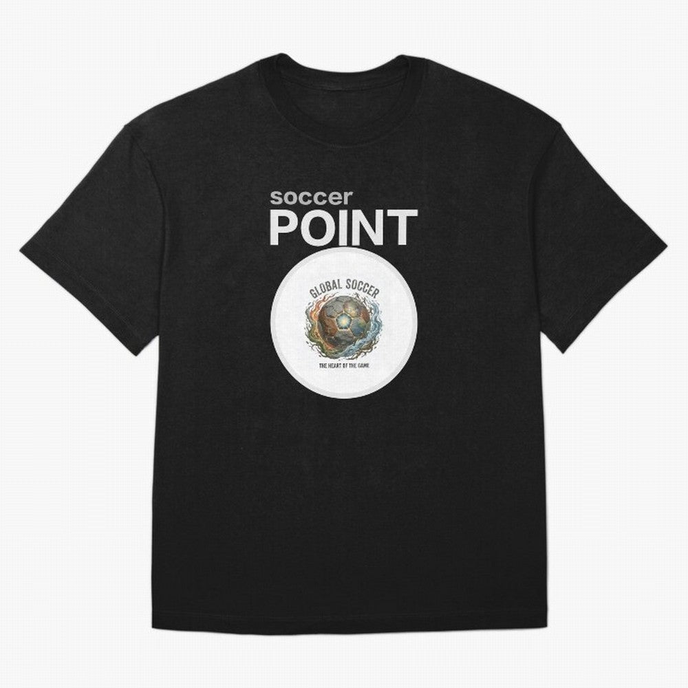 soccer POINT Classic T-Shirt Show Your Tournament Heart for FIFA World Cup 2026 USA Canada Mexico for Fans of Mbappe and Spain and Netherlands, Bringing Game Day Rituals, Football Legends, Country Pride and the Road to the Final; Made for Die Hard