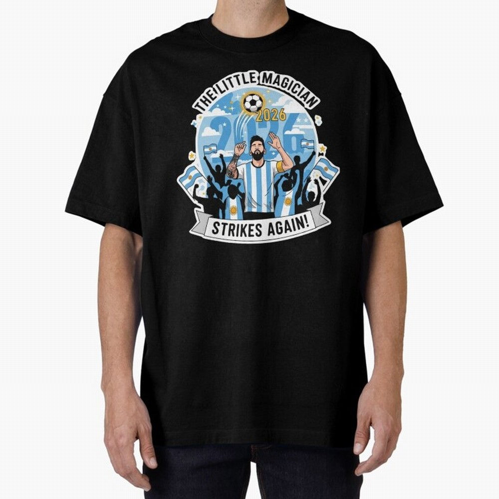 Messi - the little magician strikes again Classic T-Shirt Back Your Heroes with the FIFA World Cup 2026 Group Stage Journey through Messi, CR7 and Mbappe Highlights, England, France and Netherlands Pride, Global Supporter Spirit, Legendary Goals,