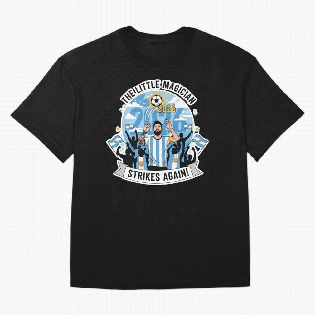 Messi - the little magician strikes again Classic T-Shirt Back Your Heroes with the FIFA World Cup 2026 Group Stage Journey through Messi, CR7 and Mbappe Highlights, England, France and Netherlands Pride, Global Supporter Spirit, Legendary Goals,