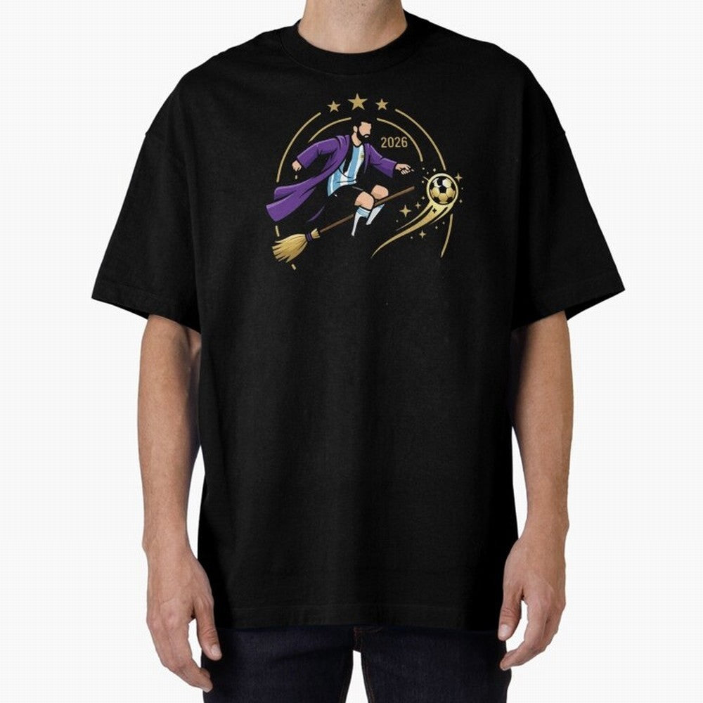 Messi X Harry Potter Classic T-Shirt Follow Every Goal of FIFA World Cup 2026 USA Canada Mexico Built around Haaland, Brazil Energy, Match Day Excitement, Supporter Culture, Golden Goals and Global Football Passion; Ideal for Passionate Fans Who