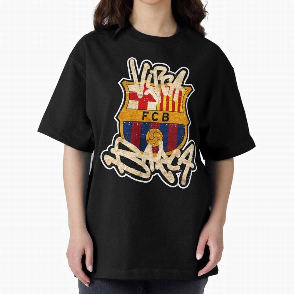 BAR-CE-LON-A Logo FC Merchandise Classic T-Shirt Carry National Pride through FIFA World Cup 2026 Spirit, Inspired by Portugal, Spain and Germany, Messi, CR7 and Mbappe, Stadium Memories, Football Loyalty, International Chants and Championship