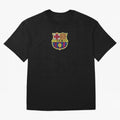 BAR-CE-LON-A Logo FC Merchandise Classic T-Shirt Celebrate the Stars of Match Day Hype around FIFA World Cup 2026 USA Canada Mexico, Messi, England, France and Netherlands, Match Day Excitement, Supporter Culture, Golden Goals and Global Football