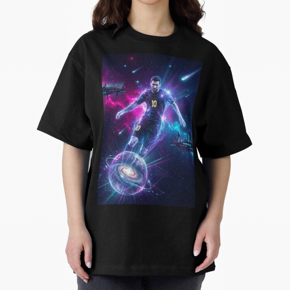 Lionel Messi The Eternal GOAT Of Another Galaxy - (Version 4) Active T-Shirt Celebrate the Magic of the FIFA World Cup 2026 USA Canada Mexico Journey through Messi, CR7 and Mbappe Highlights, Spain Pride, Match Day Excitement, Supporter Culture,