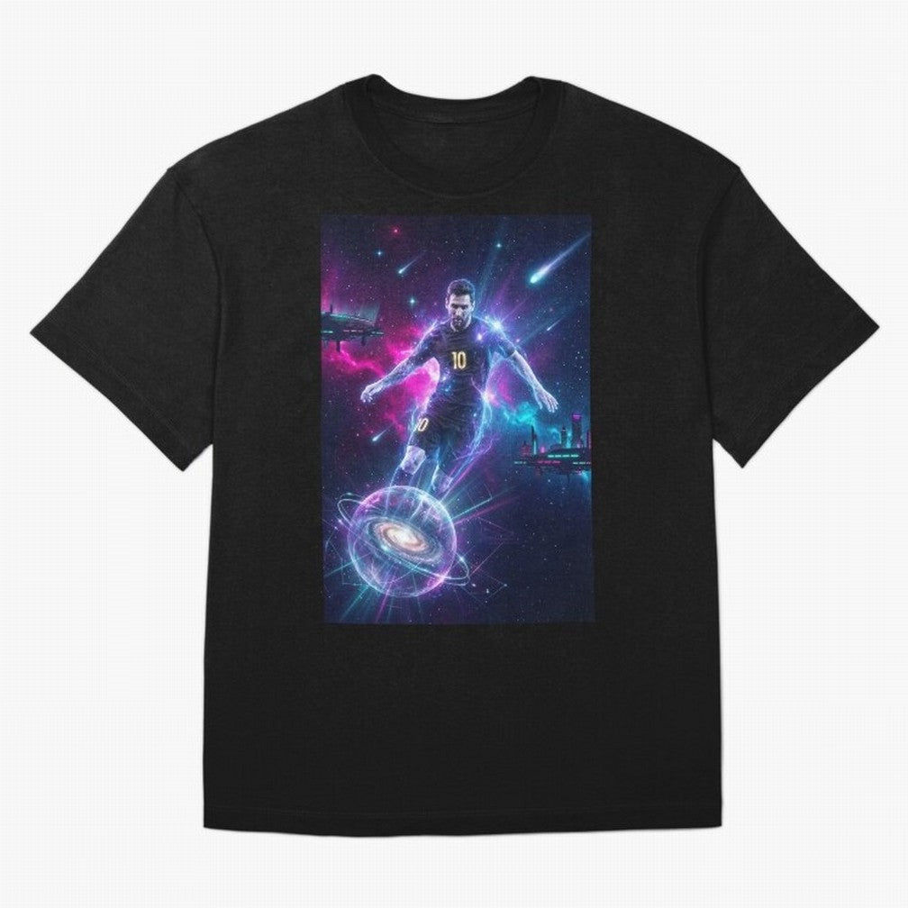Lionel Messi The Eternal GOAT Of Another Galaxy - (Version 4) Active T-Shirt Celebrate the Magic of the FIFA World Cup 2026 USA Canada Mexico Journey through Messi, CR7 and Mbappe Highlights, Spain Pride, Match Day Excitement, Supporter Culture,