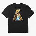Messi King of Football World Champion ¨C Argentina 3 Stars Trophy Celebration Classic T-Shirt Join Global Football Passion for FIFA World Cup 2026 Group Stage, Built around Mbappe, Argentina and Brazil, Retro Football Energy, Iconic Rivalries,