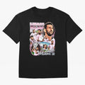 Lionel Messi Inter Miami Retro Vintage bootleg rap tee Classic T-Shirt Carry the Colors and Pride of Global Football Passion for FIFA World Cup 2026, Celebrating Messi, Brazil, Portugal and Argentina, Vintage Soccer Flavor, Modern Football Stars,