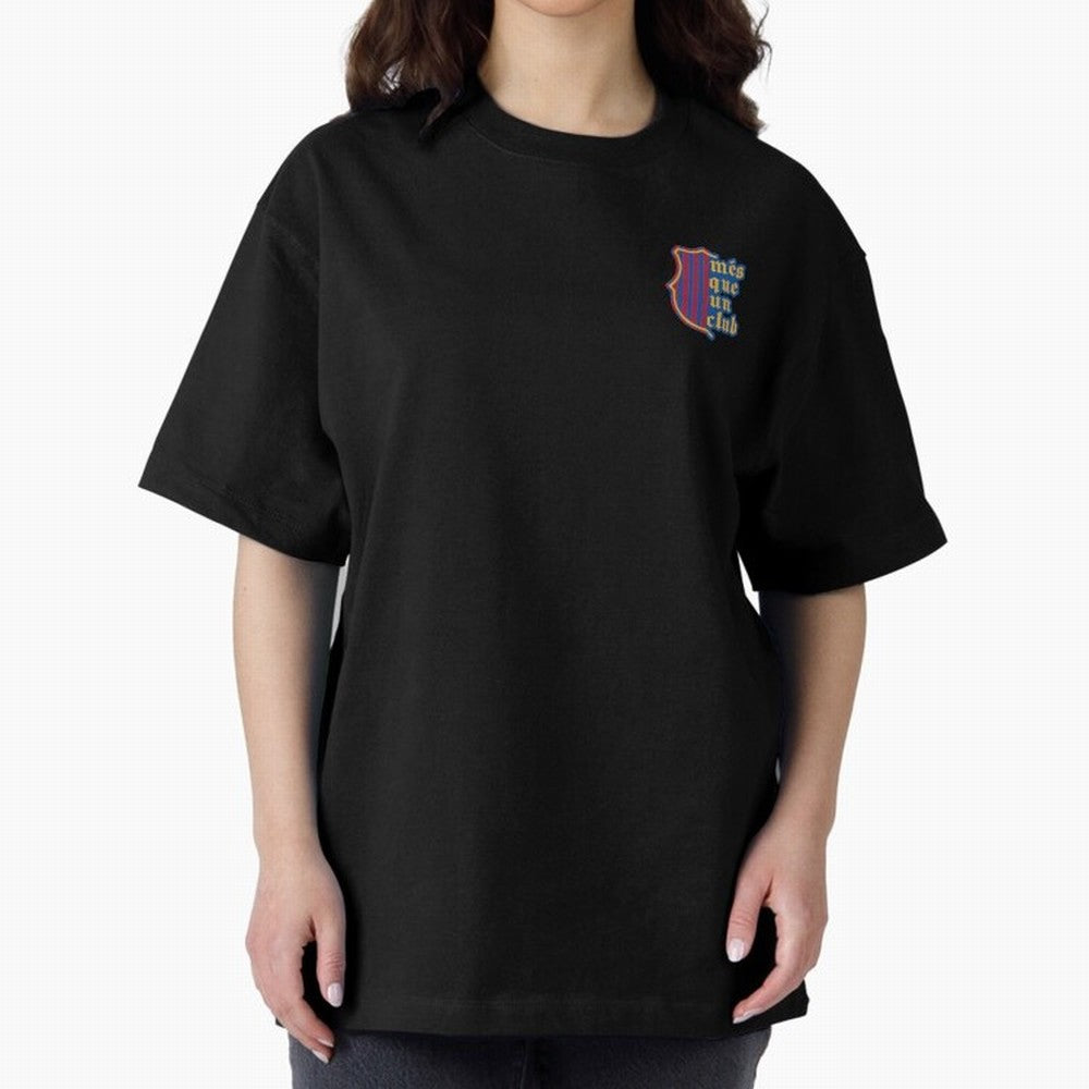 Barca Mes Que Un Club Badge Classic T-Shirt Step into Global Football Passion for FIFA World Cup 2026 USA Canada Mexico, Made for Mbappe and Neymar, Spain and Netherlands, Supporter Pride, Iconic Celebrations, Legendary Names and Global Match Day