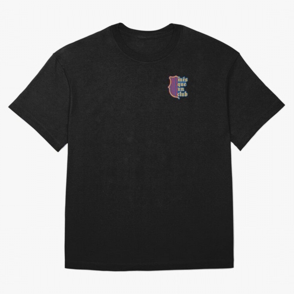 Barca Mes Que Un Club Badge Classic T-Shirt Step into Global Football Passion for FIFA World Cup 2026 USA Canada Mexico, Made for Mbappe and Neymar, Spain and Netherlands, Supporter Pride, Iconic Celebrations, Legendary Names and Global Match Day