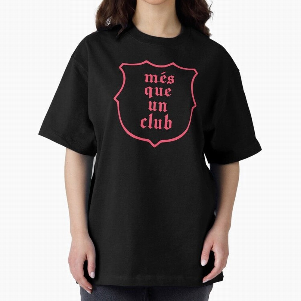 Barca Mes Que Un Club Badge Classic T-Shirt Celebrate Rivalries and Pride in FIFA World Cup 2026 Centered on Cristiano Ronaldo, Argentina Energy, Football Festival Excitement, Trophy Ambitions, Country Rivalries and Star Player Buzz; Created for