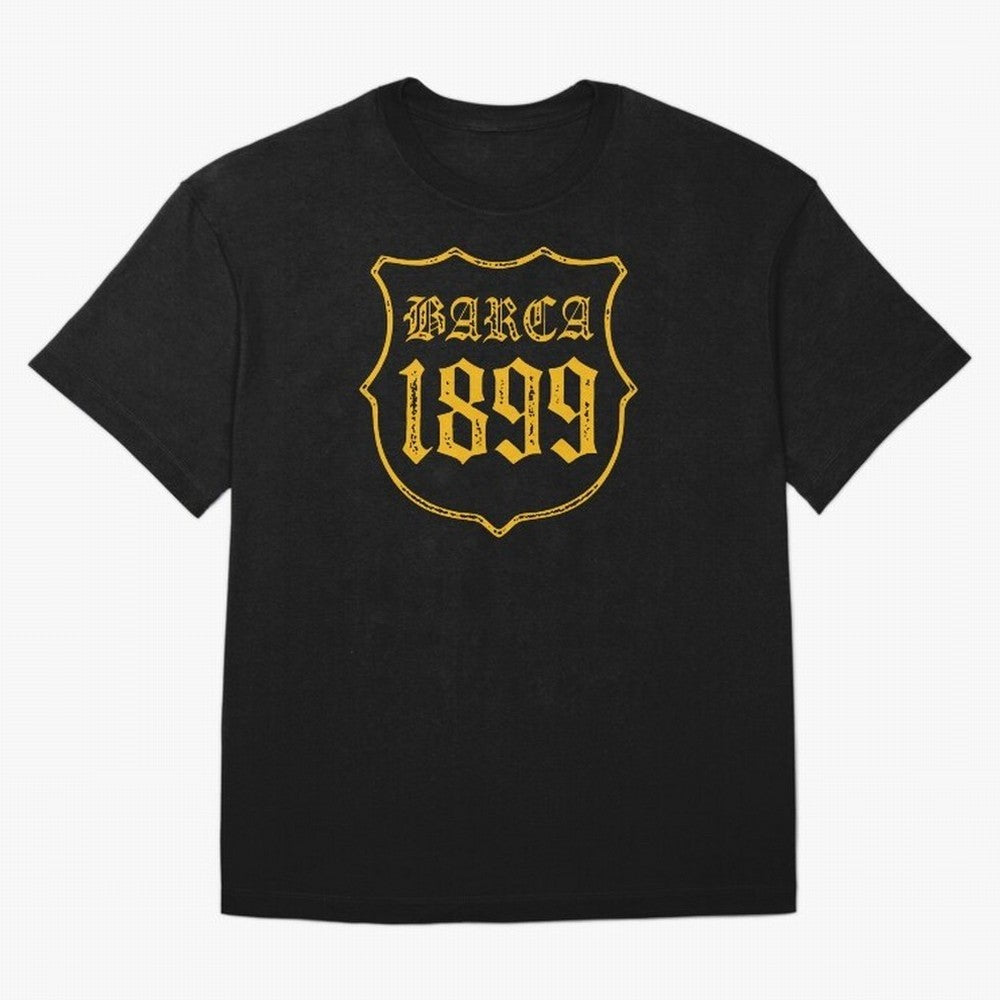 Barca 1899 Badge Classic T-Shirt Bring Home Match Day Hype around FIFA World Cup 2026 USA Canada Mexico, Neymar, Haaland and Cristiano Ronaldo, Spain, Classic Soccer Heritage, Championship Pressure, Fan Loyalty and International Pride; Built for