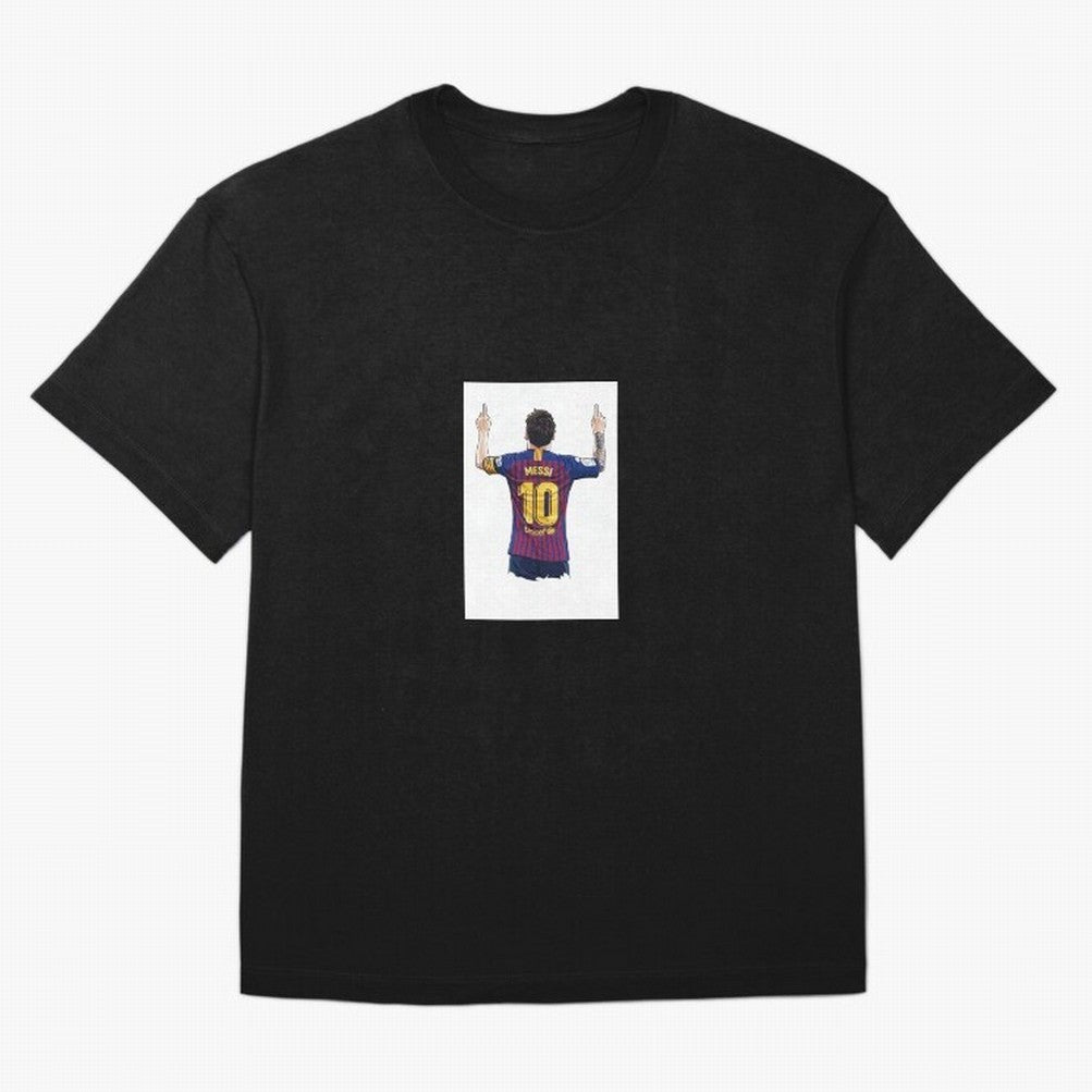 Lionel Messi Celebration Outline Barcelona FC Oversized T-Shirt Celebrate Global Passion for FIFA World Cup 2026 USA Canada Mexico Spirit, Filled with Netherlands, Cristiano Ronaldo, Global Supporter Spirit, Legendary Goals, National Colors and